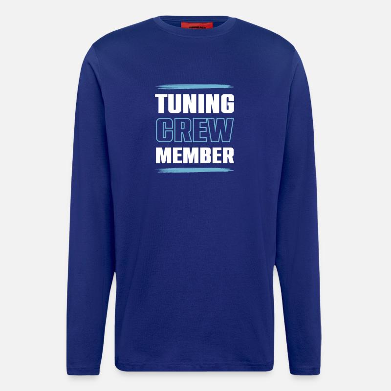 Tuning Crew - Langarmshirt - made by SPREAD  - Iconic Blue