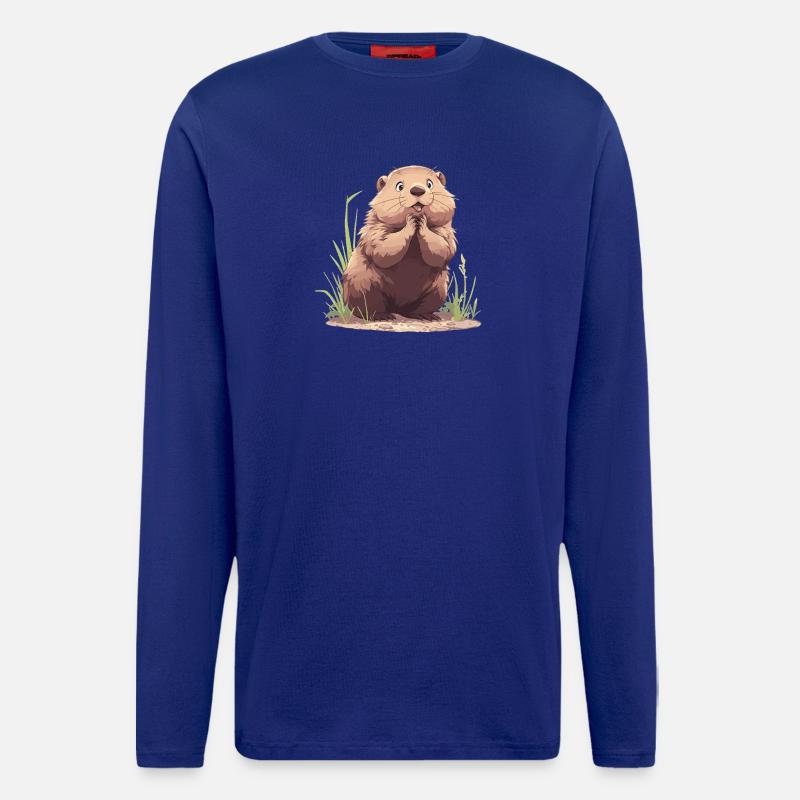 Murmeltiere Murmeltier - Langarmshirt - made by SPREAD  - Iconic Blue