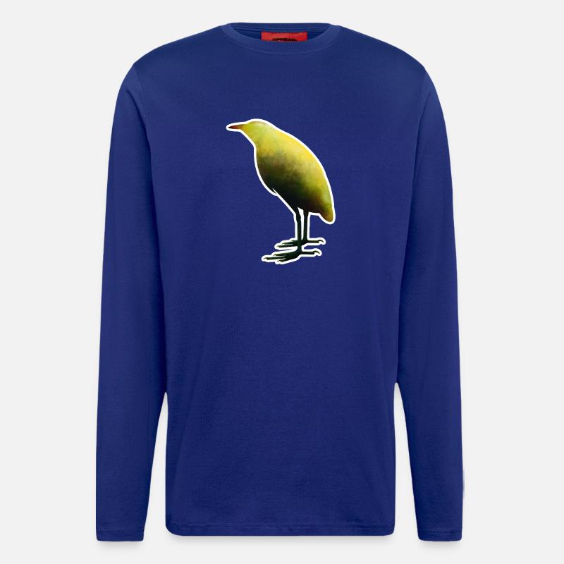 Rohrdommel - Langarmshirt - made by SPREAD  - Iconic Blue