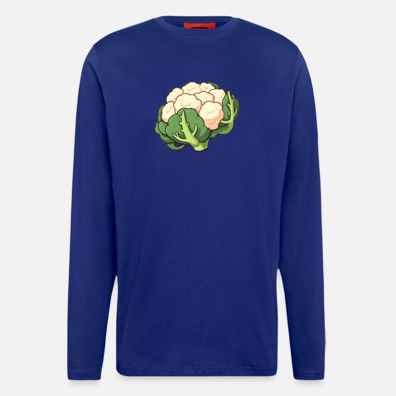 Blumenkohl - Langarmshirt - made by SPREAD - Iconic Blue