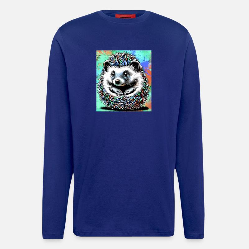 Igel - Langarmshirt - made by SPREAD  - Iconic Blue