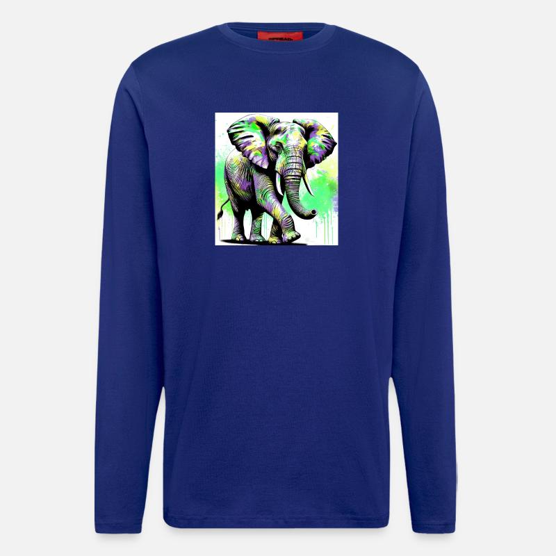 elephant - Longsleeve - made by SPREAD - Iconic Blue