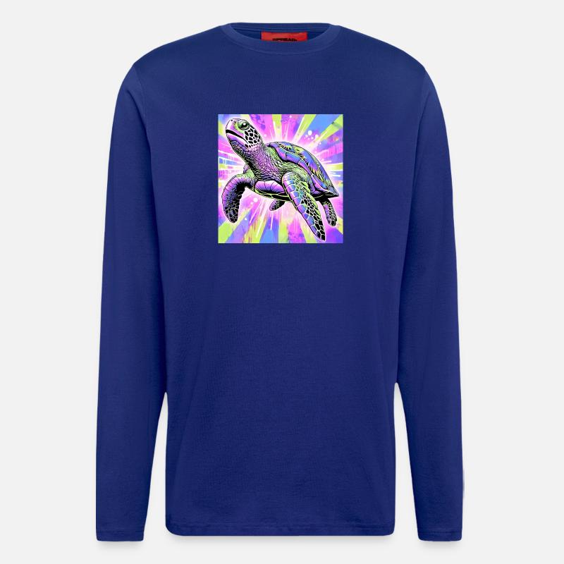 turtle - Longsleeve - made by SPREAD - Iconic Blue
