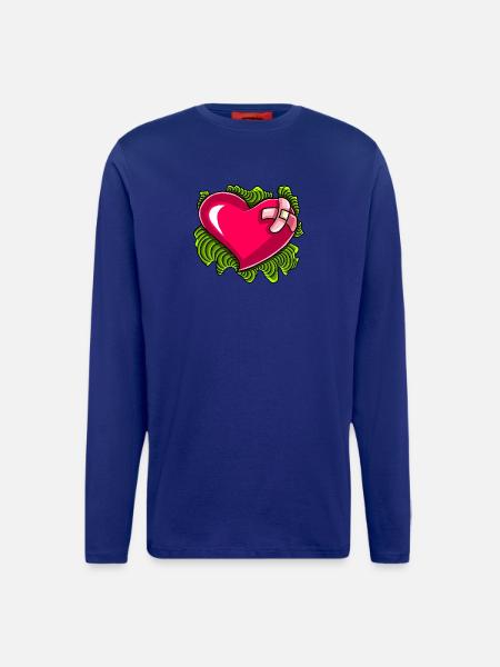 Resilient Heart - Longsleeve - made by SPREAD  - Iconic Blue