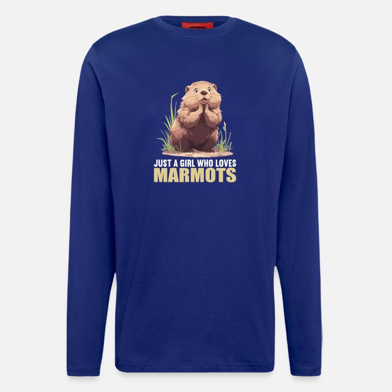 Murmeltiere Murmeltier - Langarmshirt - made by SPREAD  - Iconic Blue