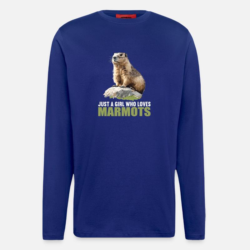Murmeltiere Murmeltier - Langarmshirt - made by SPREAD  - Iconic Blue