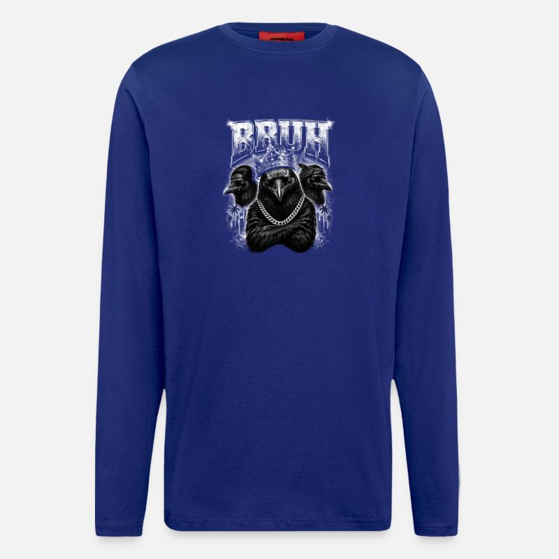 Brew Ravens Chain Tea - Longsleeve - made by SPREAD  - Iconic Blue