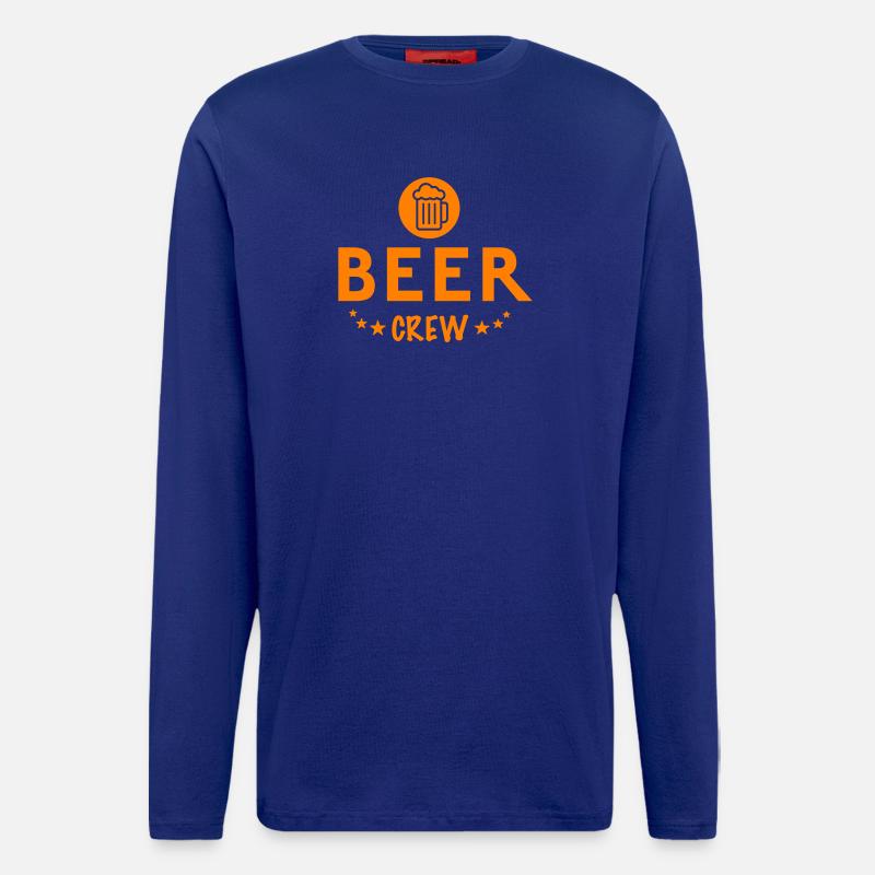 Beer Crew - Langarmshirt - made by SPREAD  - Iconic Blue