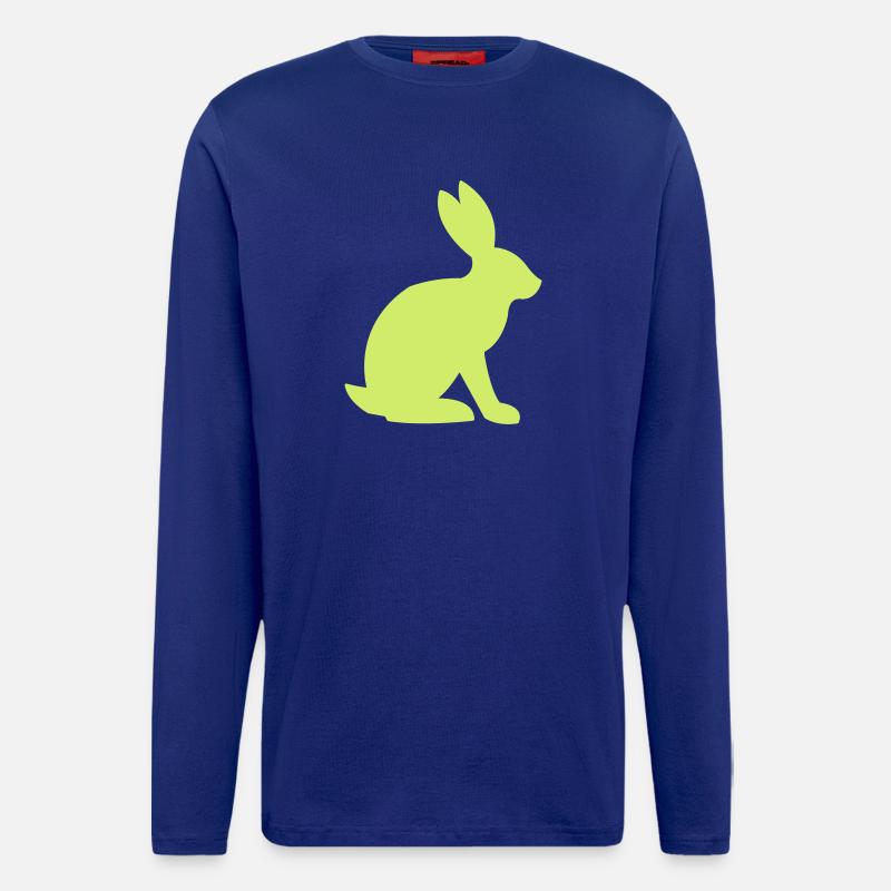 Bunny Silhouette - Longsleeve - made by SPREAD  - Iconic Blue