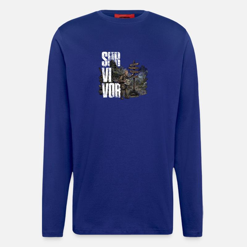 Survivor - Longsleeve - made by SPREAD - Iconic Blue
