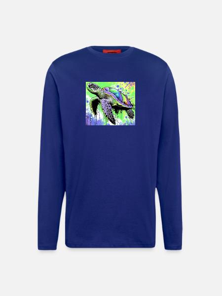 turtle - Longsleeve - made by SPREAD - Iconic Blue