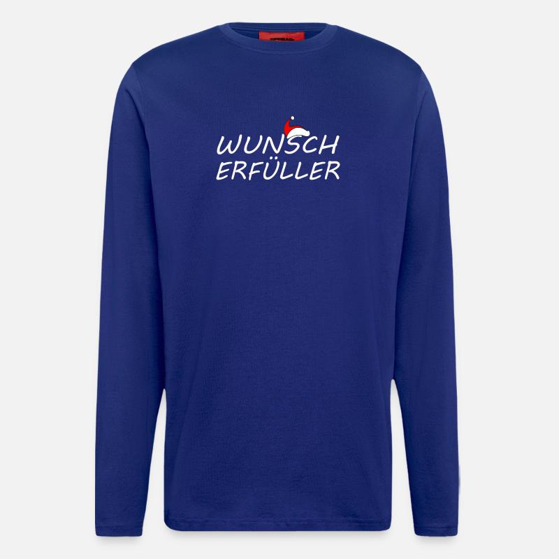 WUNSCHERFÜLLER - Langarmshirt - made by SPREAD  - Iconic Blue