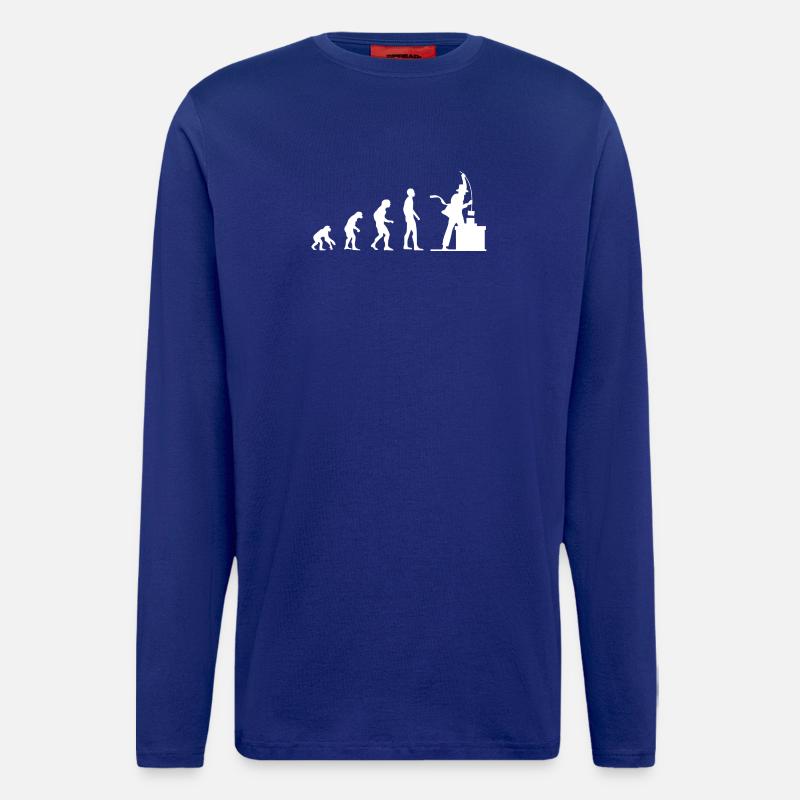 schornsteinfeger_rauchfangkehrer_chimney_sweepe - Langarmshirt - made by SPREAD  - Iconic Blue