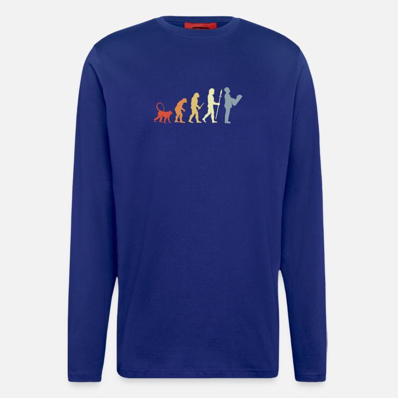 Architekt Evolution - Langarmshirt - made by SPREAD  - Iconic Blue