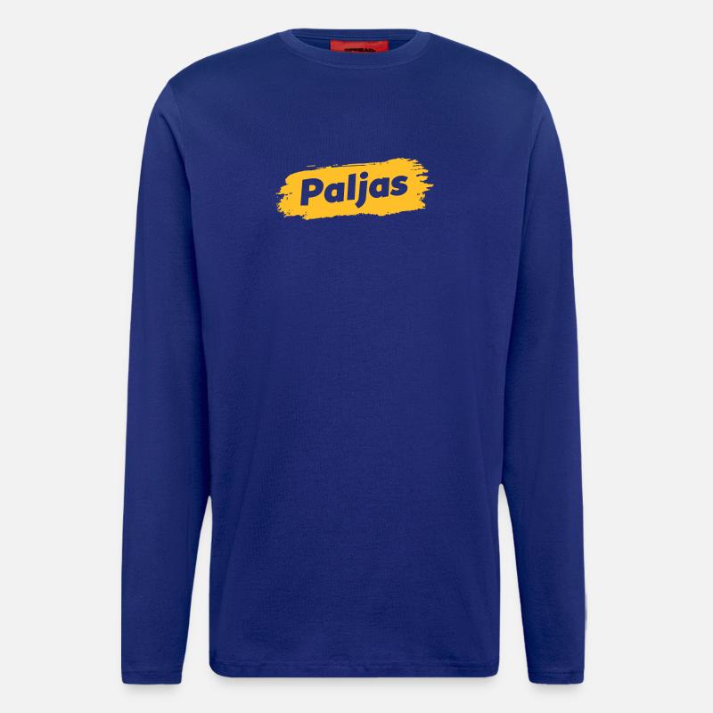 Paljas - Antwerpener Dialekt - Langarmshirt - made by SPREAD  - Iconic Blue