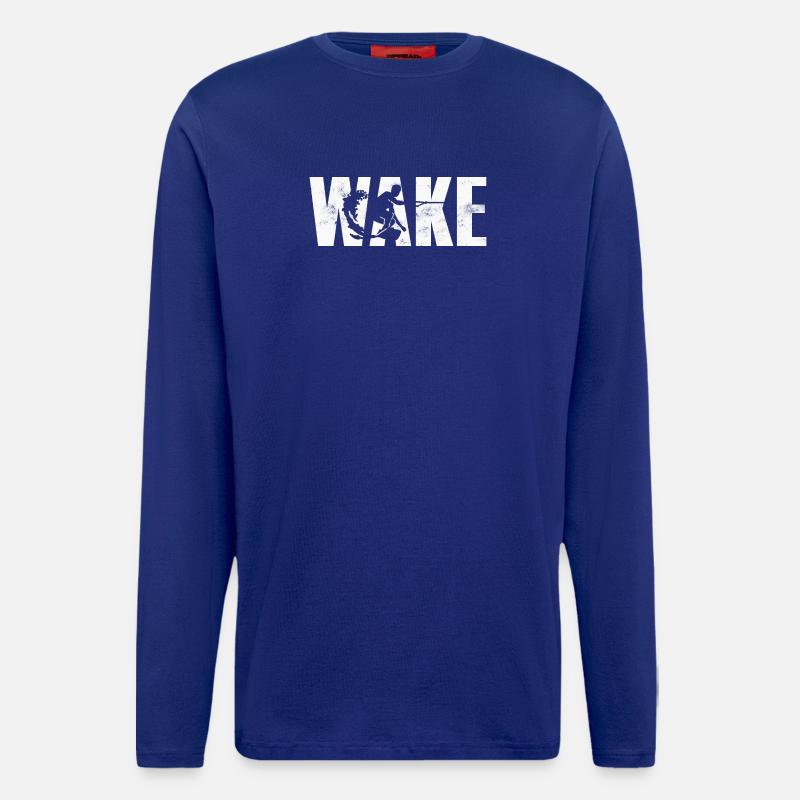 Wakeboard Wakeboarden - Langarmshirt - made by SPREAD  - Iconic Blue