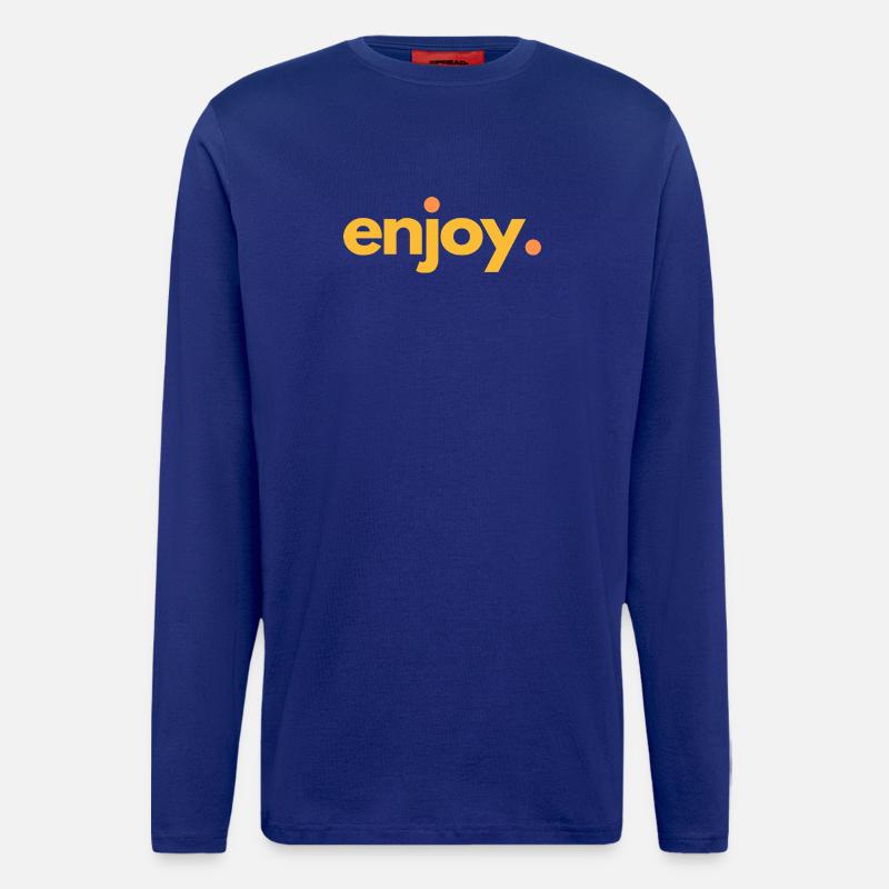 ENJOY.04 - Langarmshirt - made by SPREAD  - Iconic Blue