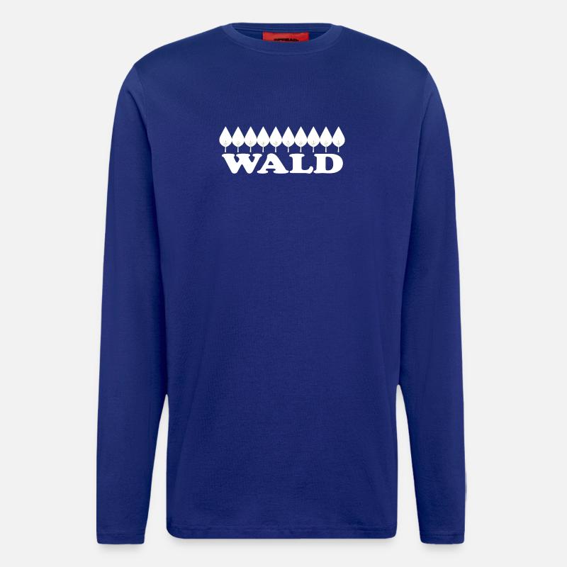 WALD - Langarmshirt - made by SPREAD  - Iconic Blue