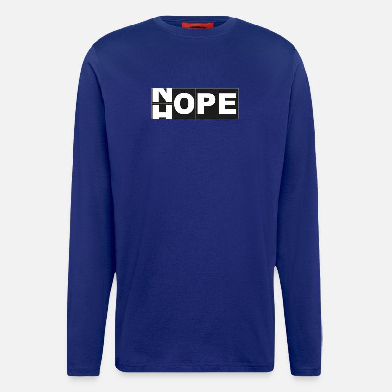 Hope Nope - Longsleeve - made by SPREAD  - Iconic Blue