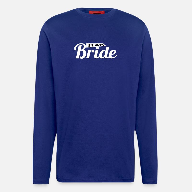 Team Bride - Langarmshirt - made by SPREAD  - Iconic Blue
