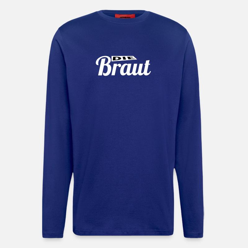 Team Braut! - Langarmshirt - made by SPREAD - Iconic Blue