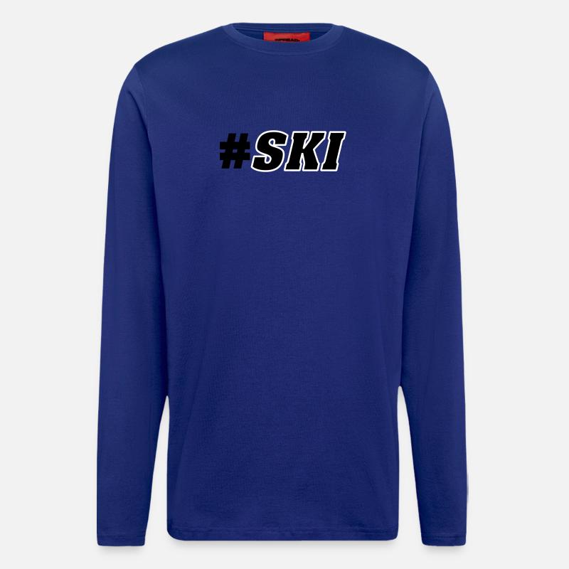 Ski Piste - Langarmshirt - made by SPREAD  - Iconic Blue