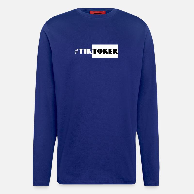 #Tiktoker - Langarmshirt - made by SPREAD - Iconic Blue