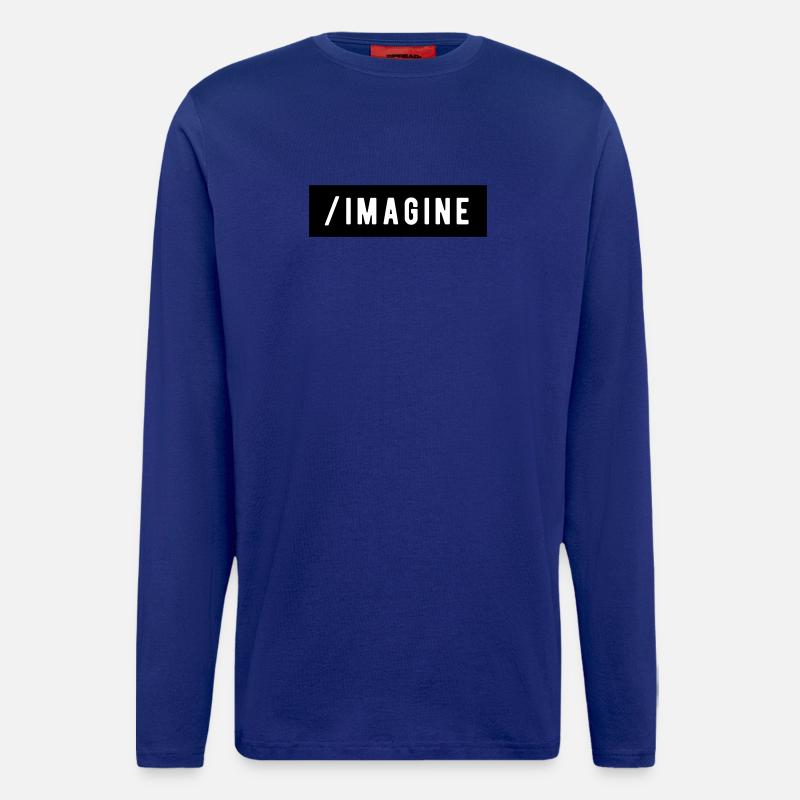 _Sich vorstellen - Langarmshirt - made by SPREAD  - Iconic Blue