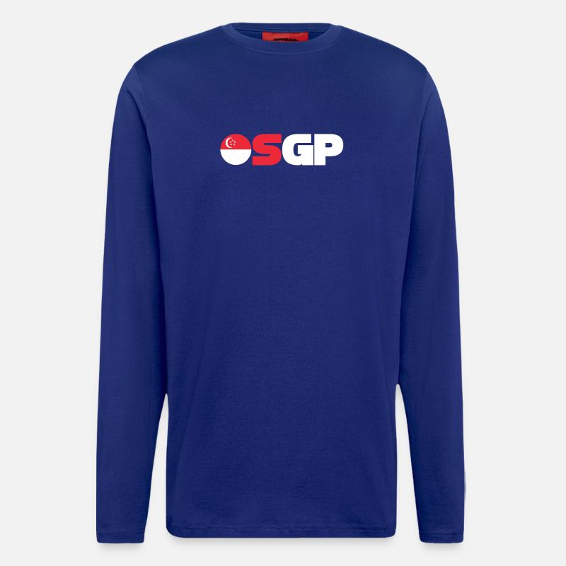 Singapur - Langarmshirt - made by SPREAD  - Iconic Blue