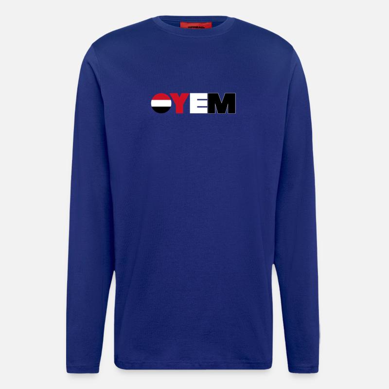 Jemen - Langarmshirt - made by SPREAD - Iconic Blue