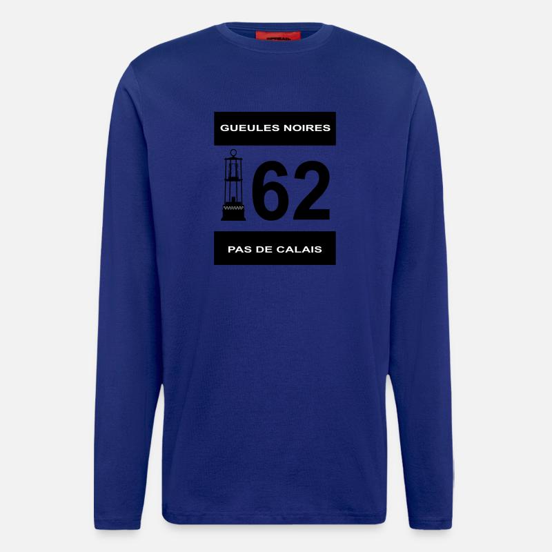 62 Pas de Calais - Langarmshirt - made by SPREAD  - Iconic Blue