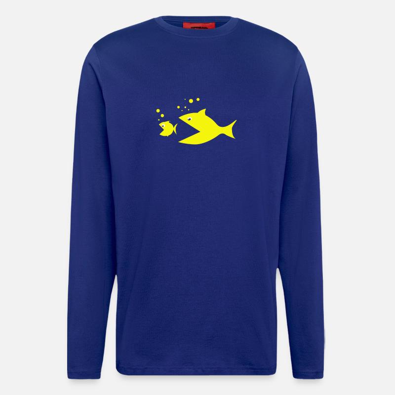 Fisch - Langarmshirt - made by SPREAD  - Iconic Blue