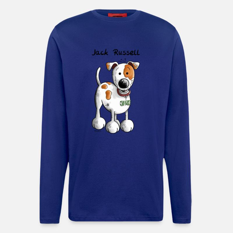 Der Jack Russell - Langarmshirt - made by SPREAD  - Iconic Blue