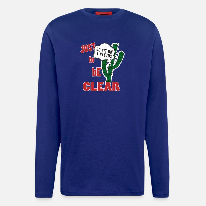 SLOGAN 5 01 - Langarmshirt - made by SPREAD  - Iconic Blue