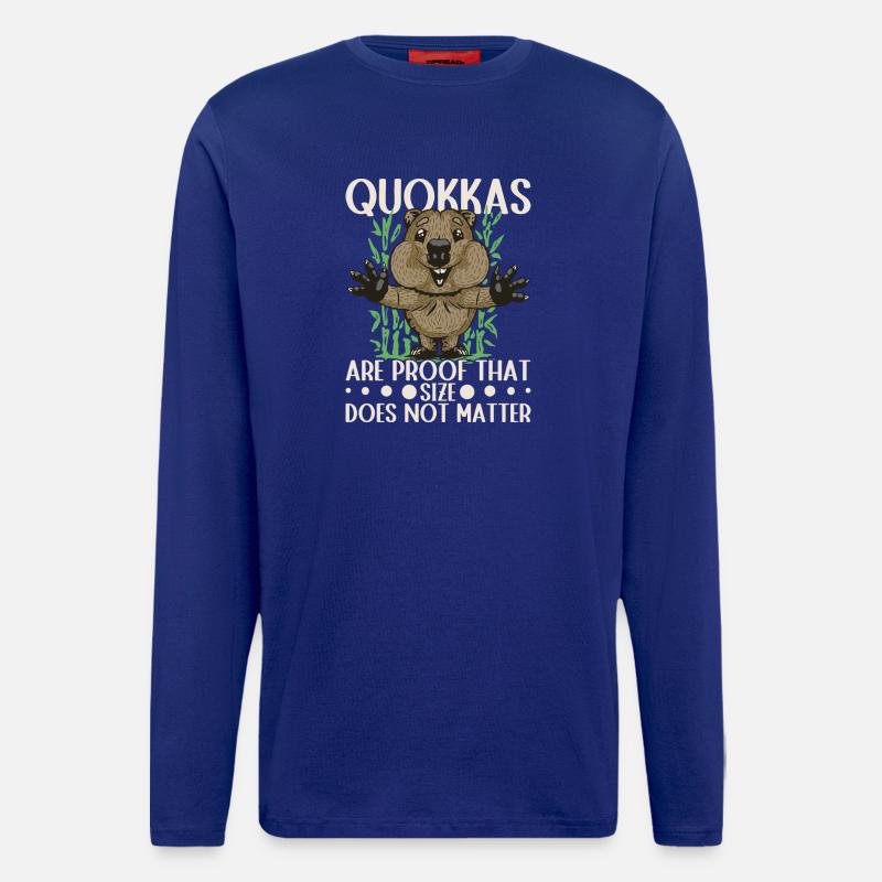 Quokkas sind der Beweis - Langarmshirt - made by SPREAD - Iconic Blue