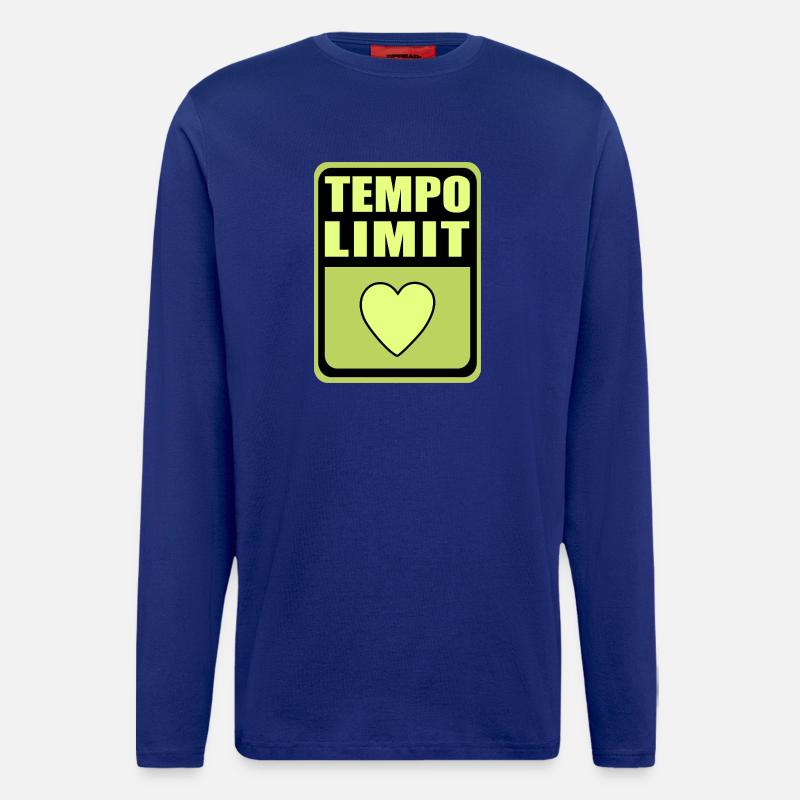 Tempolimit - Langarmshirt - made by SPREAD  - Iconic Blue