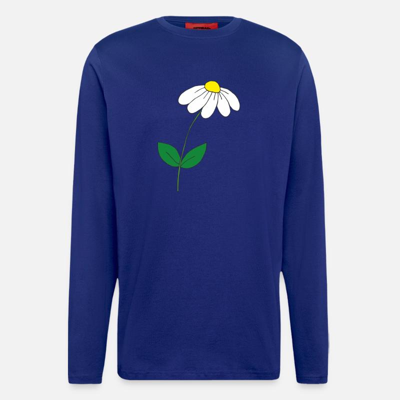 süsses Gänseblümchen - Langarmshirt - made by SPREAD  - Iconic Blue