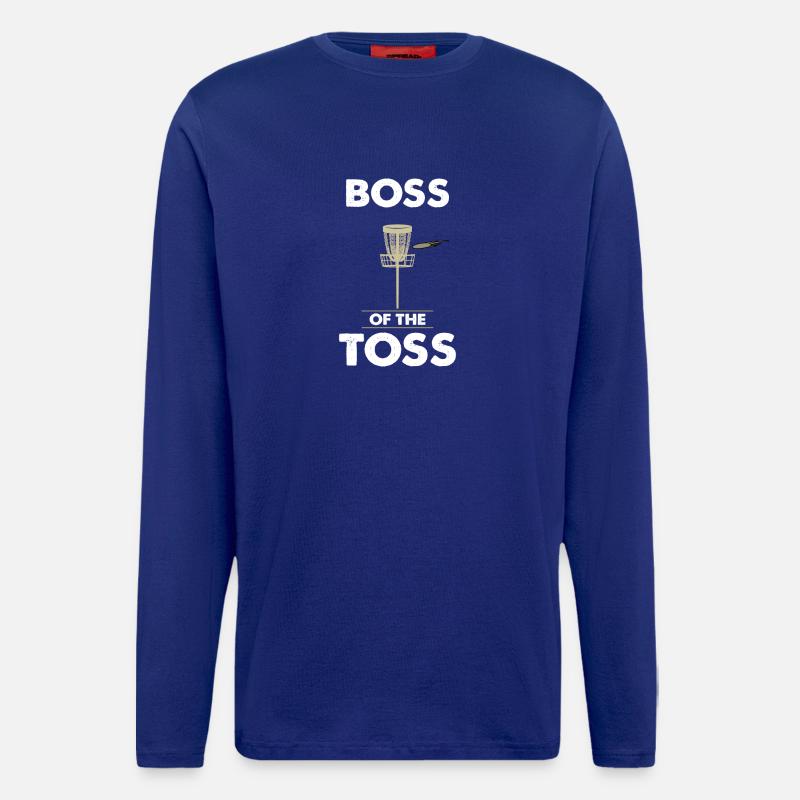 Disc Golf - Langarmshirt - made by SPREAD  - Iconic Blue