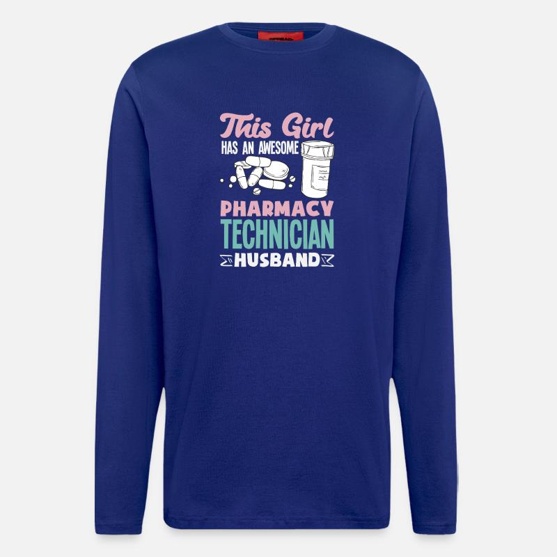 Pharmacist Pharmaceutical Technical - Longsleeve - made by SPREAD  - Iconic Blue