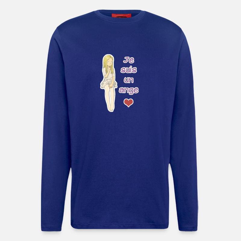 Ein Engel - Langarmshirt - made by SPREAD  - Iconic Blue