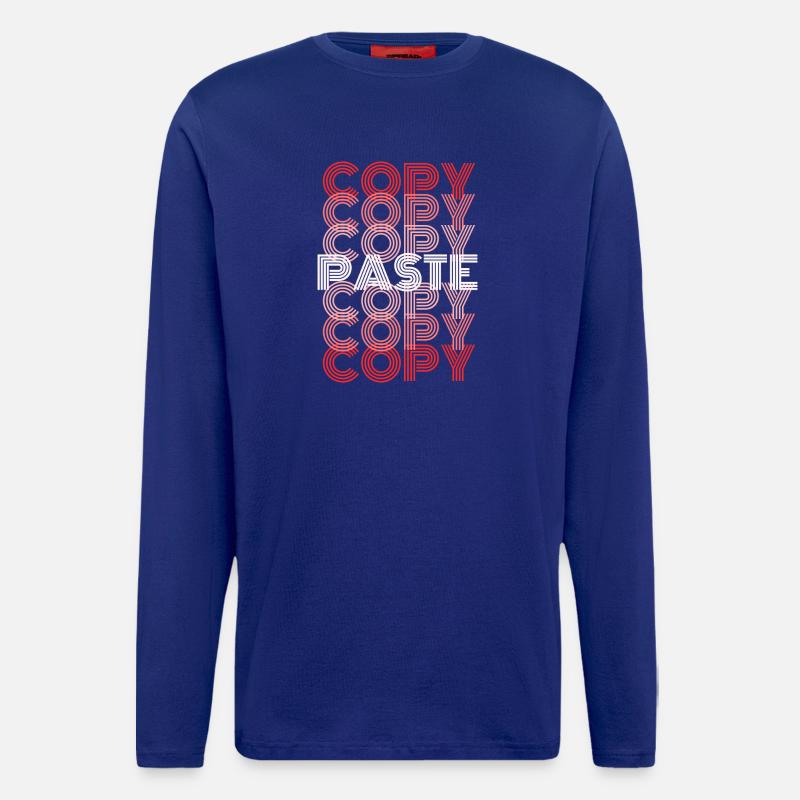 Copy Paste - Longsleeve - made by SPREAD  - Iconic Blue