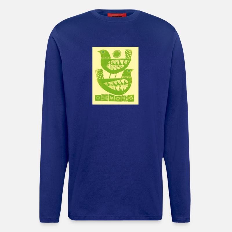 Taube - Langarmshirt - made by SPREAD  - Iconic Blue