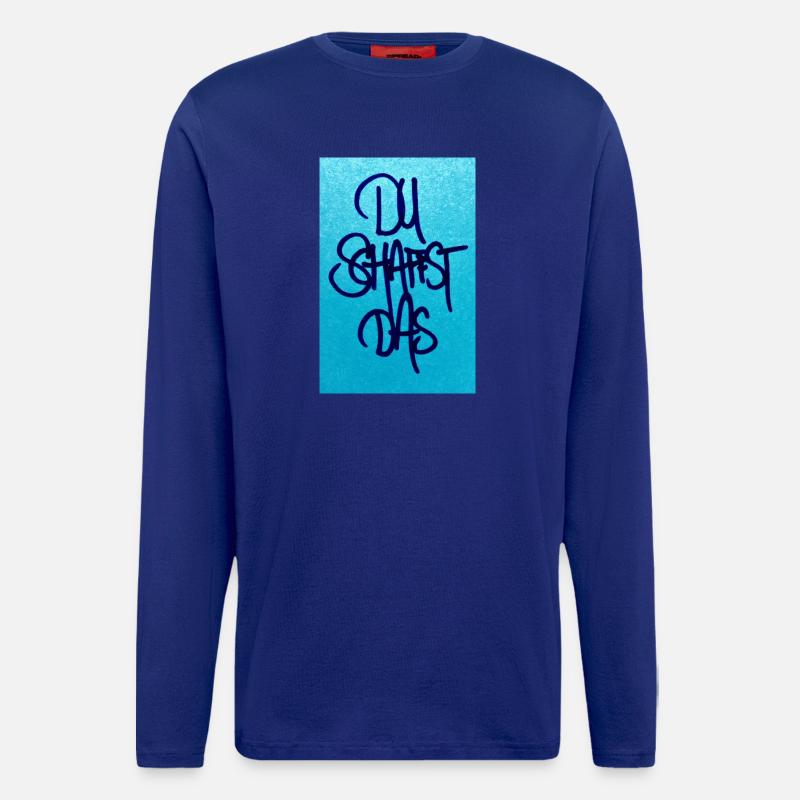 DU SCHAFFST DAS - Langarmshirt - made by SPREAD  - Iconic Blue