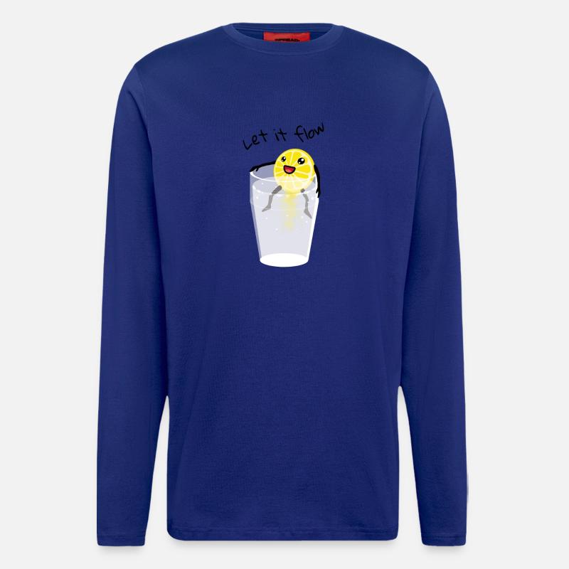 Let-it-flow - Longsleeve - made by SPREAD - Iconic Blue