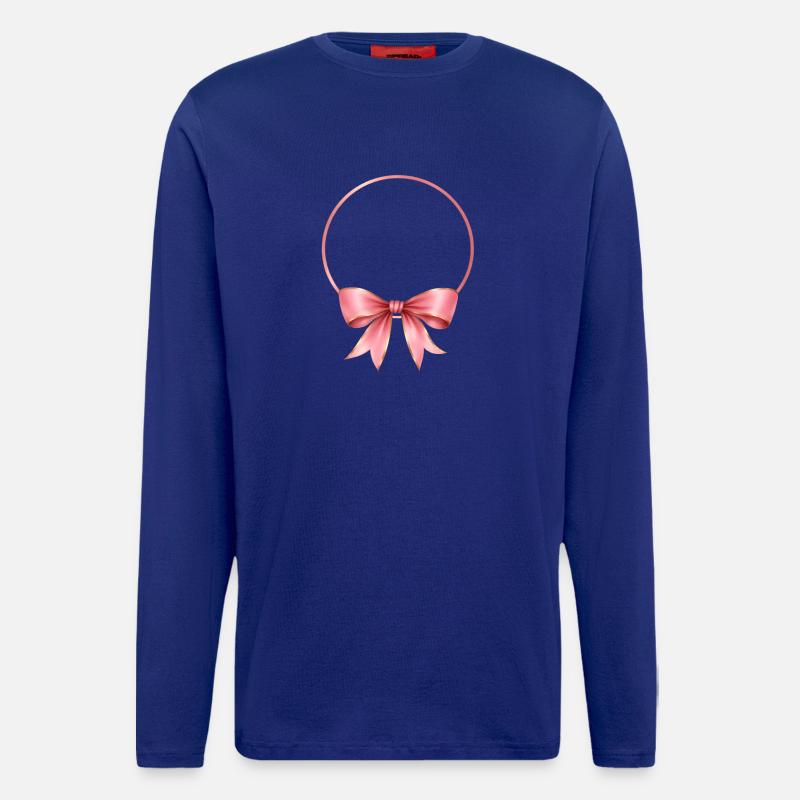Loop circle can be personalized - Longsleeve - made by SPREAD  - Iconic Blue