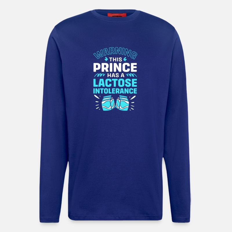 Milk Allergy Lactose Intolerance Flatulence - Longsleeve - made by SPREAD - Iconic Blue