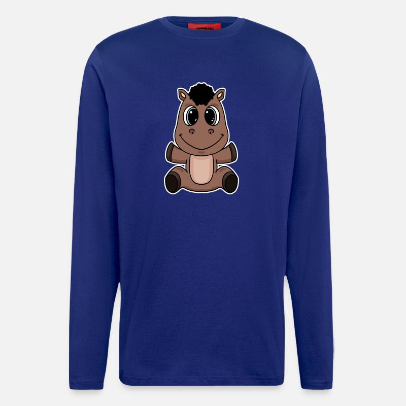 Pferd - Langarmshirt - made by SPREAD  - Iconic Blue