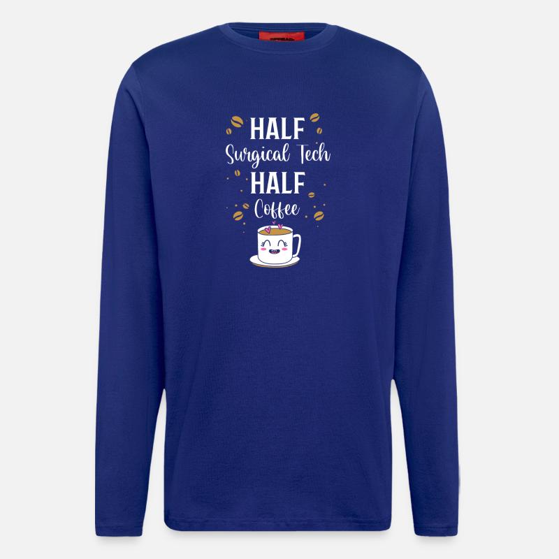 CTA Chirurg Chirurgie - Langarmshirt - made by SPREAD  - Iconic Blue