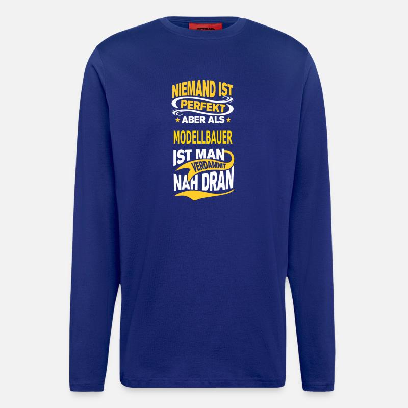MODELLBAUER - Langarmshirt - made by SPREAD  - Iconic Blue
