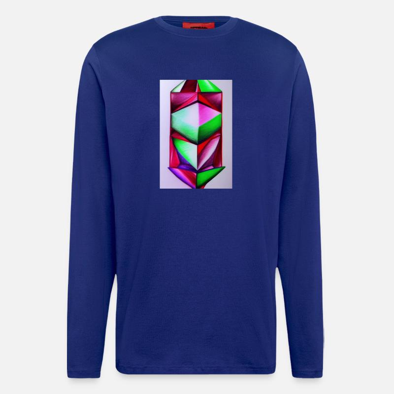 Gemstone Pattern - Longsleeve - made by SPREAD  - Iconic Blue